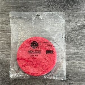 Brand New Chemical Guys Red Hex-Logic Buffing Pad Brand New
